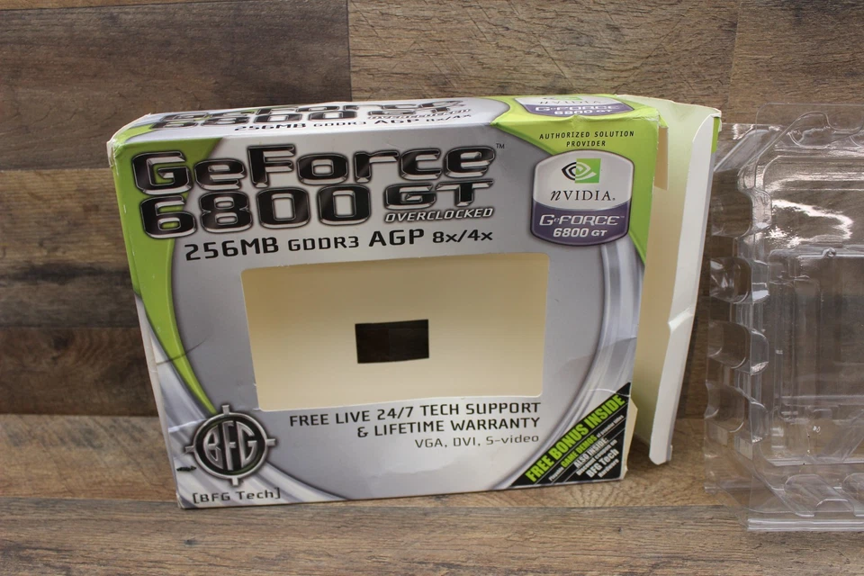 BFG GeForce 6800 GT OC AGP 8x 256MB Graphics Card – Overclocked Retro Gaming GPU - Image 4 of 4