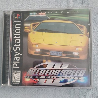 Need for Speed 3 Hot Pursuit (PS1, 1998) - Complete - Black Label With Reg.