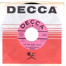 Patrick Bradley Just One More Chance (vocal) Decca Demo Soul Northern Motown