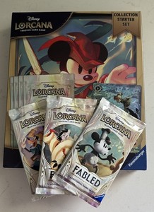 Disney Lorcana Fabled Collection Starter Set | eBay