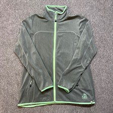 Killtec Outdoor Women Gray Chevron Full Zip F...