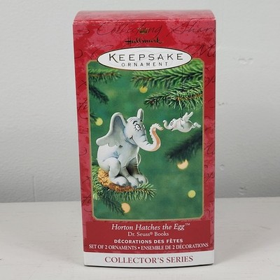 2001 Hallmark HORTON HATCHES THE EGG Keepsake Ornament DR SEUSS Series #3 NIB