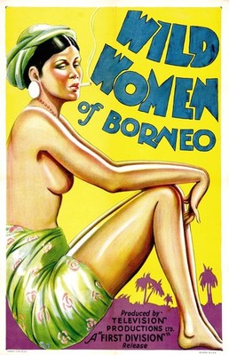 Wild Women Of Borneo 01 Movie Poster 2''x3'' Refrigerator Locker MAGNET