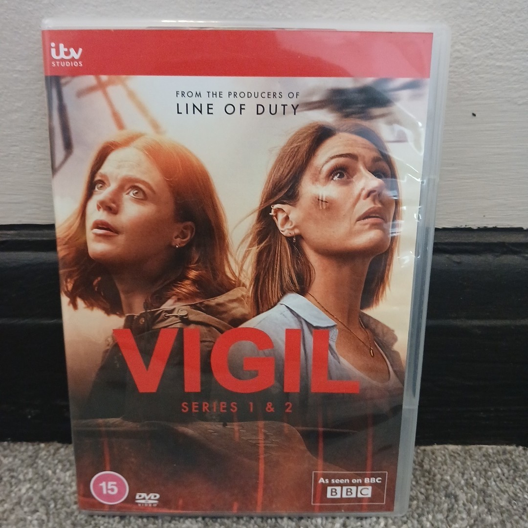 Vigil: Series 1-2 DVD (2024) Suranne Jones cert 15 4 discs