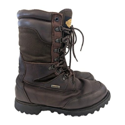 Field & Stream Mens Hunting Boots 9 Mason Shoe Insulated Thinsulate Sympatex 11''
