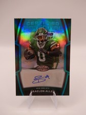 Braelon Allen 2025 Panini Certified Potential Signed No. CPS-BAL Card 13/75