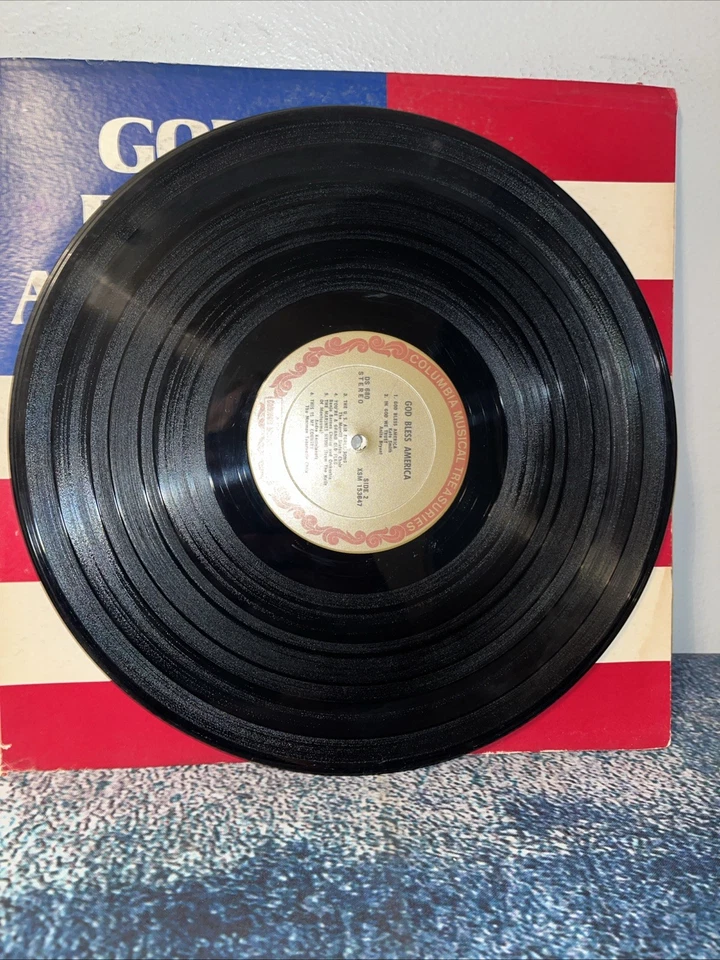 God Bless America 1970 Vinyl LP Columbia Records Patriotic Music. Foto 3 de 4