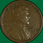 1922-D Lincoln Wheat Cent Very Fine VF Coin #34286