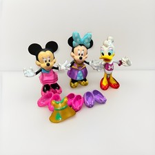 Disney Minnie Mouse Doll Snap  N Style Pose Bow-tique Lot Mattel