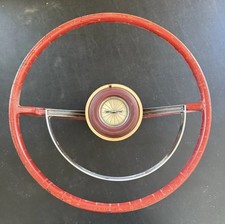 1967 Ford Galaxie Steering Wheel Horn Ring Red