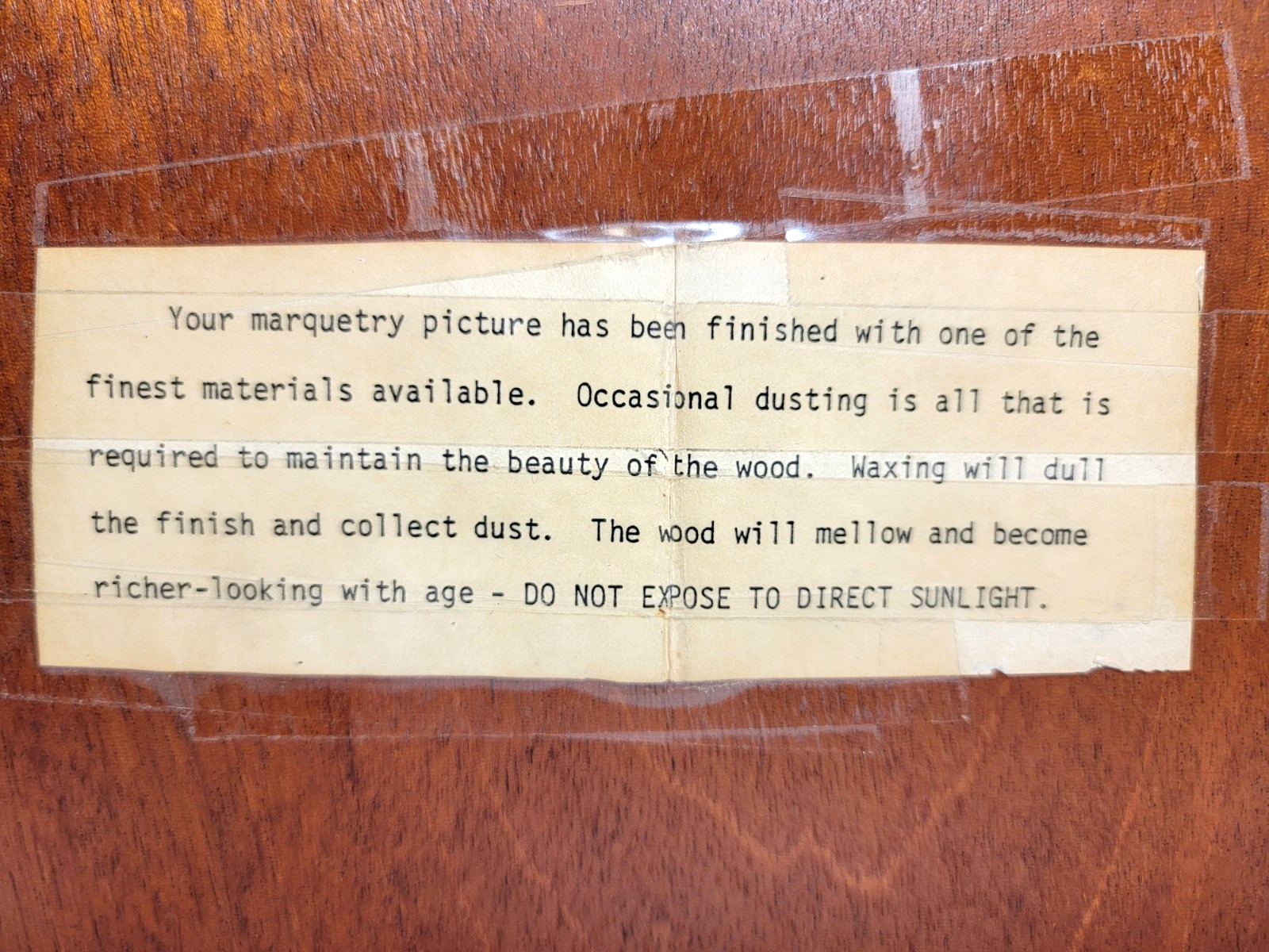 VTG Handmade Wood Inlay Marquetry Cardinal Wall Hanging 11.5" x 14.5" Thornhill