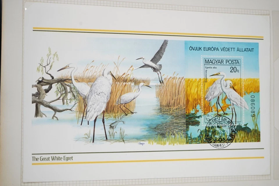 WORLDWIDE BIRDS TOPICAL COLLECTION OF 250+ STAMPS MNH IN ALBUM 1 FDC - Image 2 of 4