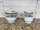 Vintage Mikasa Fine China Cambridge L-9015 Creamer & Sugar Floral 2 Pcs — photo 1