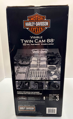 ミニカー Testors Harley-Davidson Twin Cam 88 Harley Davidson Visible Twin Cam 88 Testors 1/2 Scale Model Kit | eBay