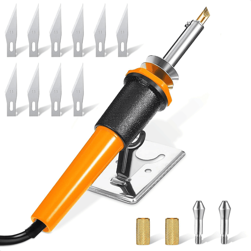 Handheld Electric Cutter Tool Soft Foam Cutting Tool 10 Blades Hot Wire Foam