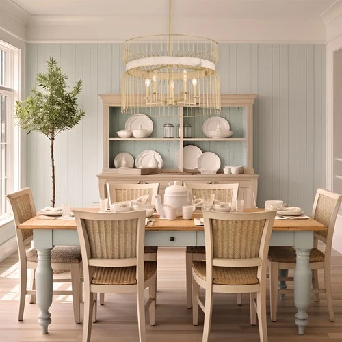 Minka Lavery 3395 Park Slope 5 Light 25"W Multi Light Pendant - Nouveau Gold - Picture 8 of 11