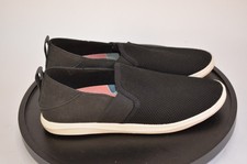 OluKai Shoes Women's Size 9 Black Hale'iwa Slip On