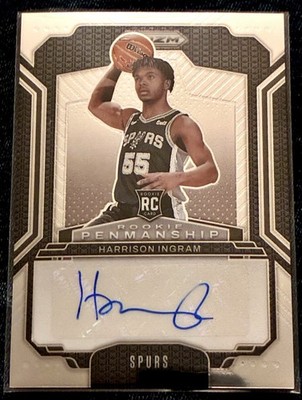 2024-25 Panini Prizm - Rookie Penmanship Harrison Ingram #RPE-HAR (RC) Spurs