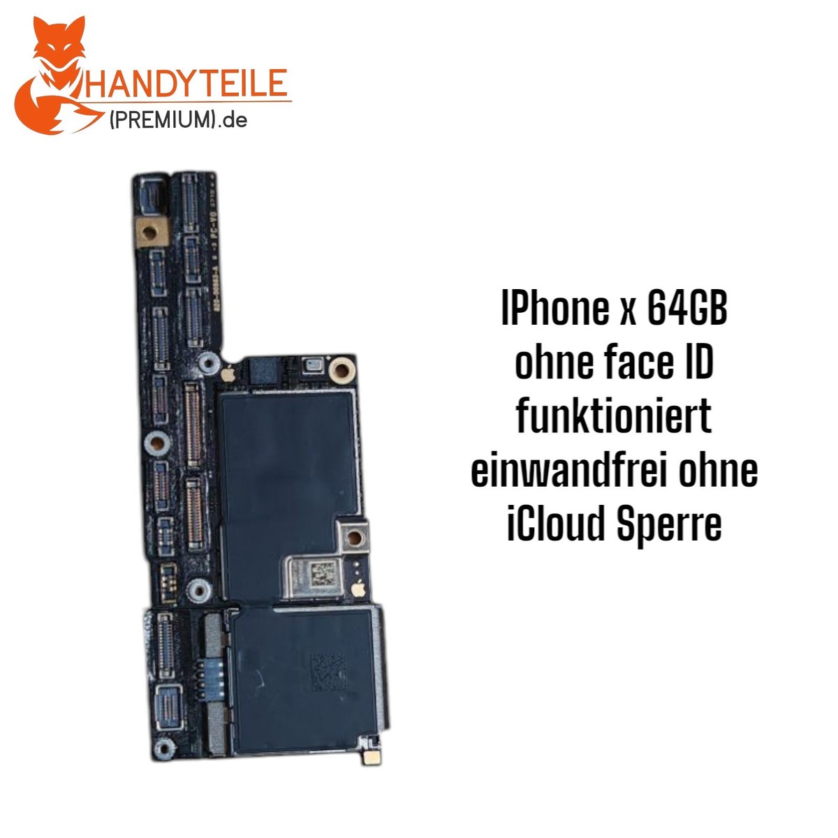 Apple iPhone X　ブラック64GB FaceID不可 Original iPhone X 64GB Board Motherboard Without Face ID Tested | eBay