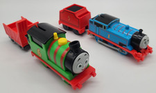 Thomas and Friends Motorized Thomas and Percy Trains Engine Lot Tested Working