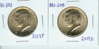 2017 P&D Kennedy Half Dollars Uncirculated BU NIFC