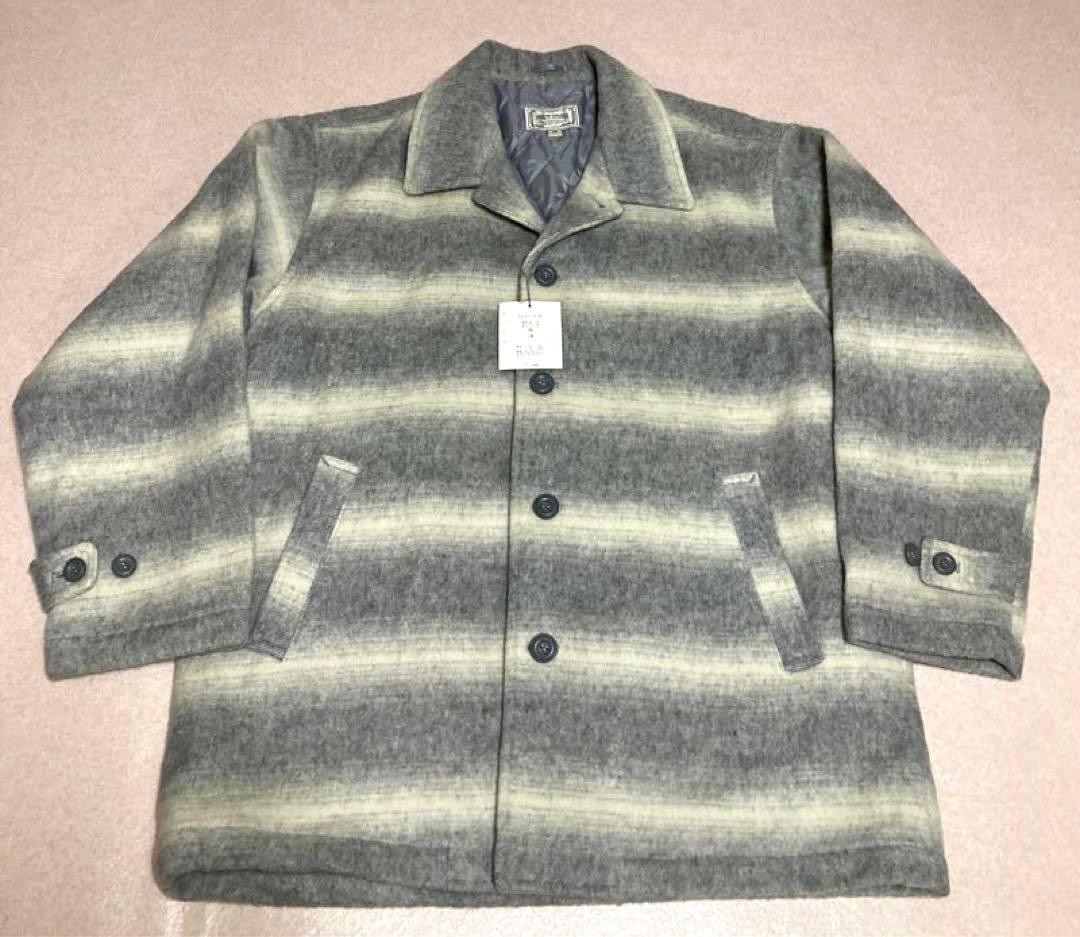 PRACT STUDIO CPO Wool Jacket Ombré Gradient Vinta… - image 3