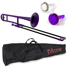 Purple Bb Trombone - Lightweight, Includes Mouthpieces Bag