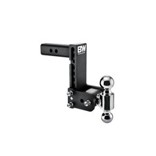 Bw Trailer Hitches Tow Stow Adjustable Trailer Hitch Ball Mount - Fits 2 ...