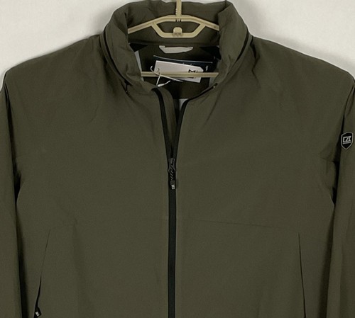 Cutter & Buck NWT Mens Vapor Water Repellent Stretch Rain Jacket XL Green New - Picture 2 of 10
