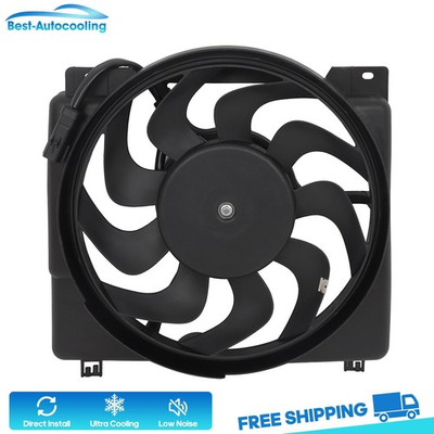 #ad #ad 620560 Engine Radiator Cooling Fan Assembly For 1997 1998 99 2001 Jeep Cherokee $50.46