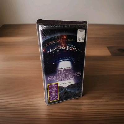 Vintage Close Encounters Of The Third Kind Collector's Edition VHS* NEW SEALED*