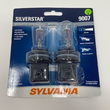Sylvania Silverstar 9007 Halogen Headlight Bulbs 2-pack White