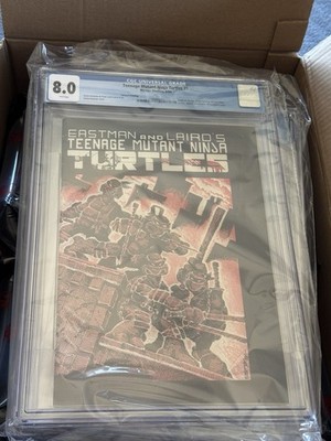 Teenage Mutant Ninja Turtles #1 2nd Printing CGC 8.0 1984 Key Issue White Pages