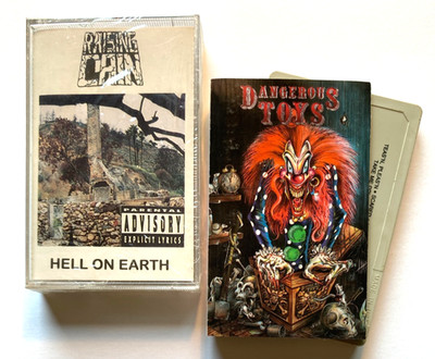 SEALED 1994 RAISING CAIN Hell on Earth & Dangerous Toys 89 Doom/ Speed Metal LOT