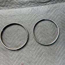 1967-1979 Vw Volkswagen Beetle Headlight Retainer Trim Rings 1968 70 1967-1979 Vw Volkswagen Beetle Headlight Retainer Trim Rings 1968 70