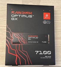 Sandisk Optimus GX 7100 2tb PCle 4.0 x4 M.2 2280 NVMe SSD Brand New