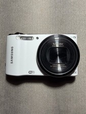 Samsung WB Series Wi Fi Digital Camera White WB150F - Tested - Working