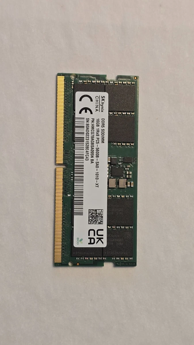 hp elitebook DDR5 SODIMM 8GB2個(計16GB) 本体 HP SO-DIMM 16 GB Computer Memory (RAM) for sale | eBay