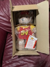 NASCAR FAN BEAR 94 BILL ELLIOTT MCDONALDS PLUSH STUFFED ANIMAL W COA NIB
