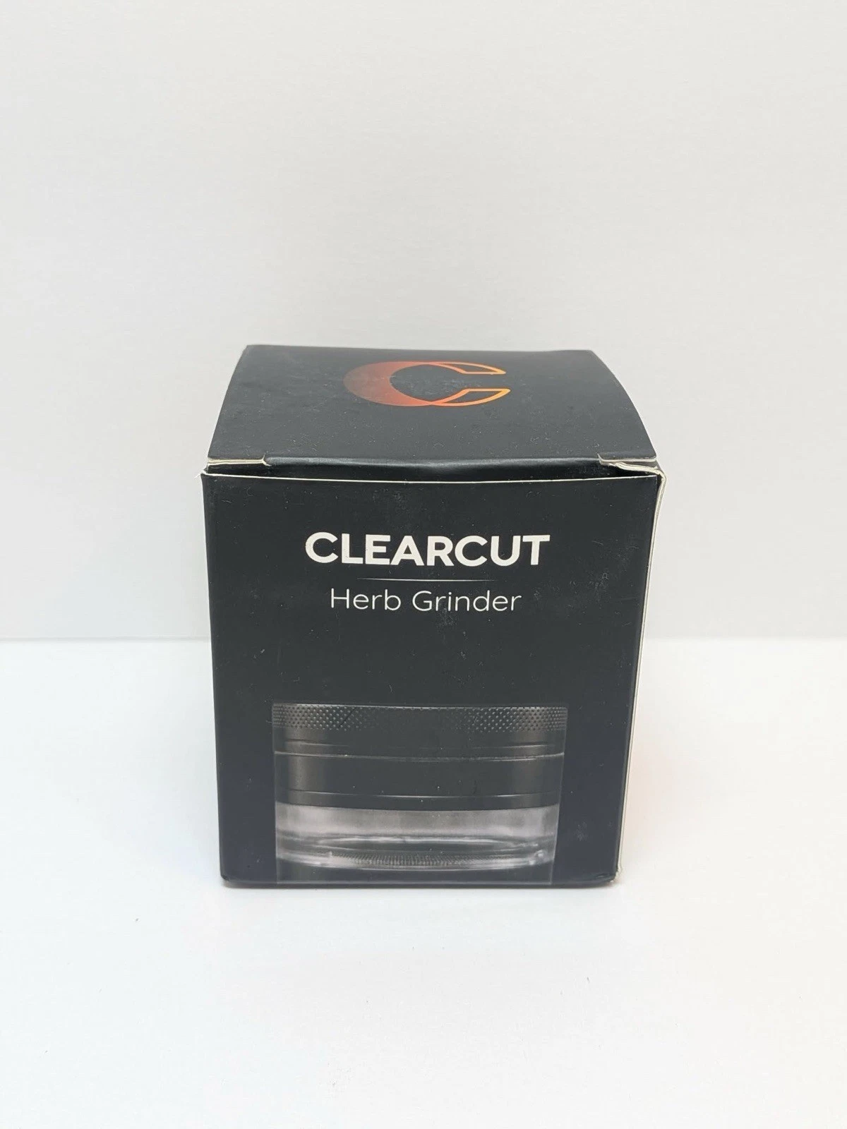 Clear Cut 4 Piece Herb Grinder 2.75" Manual Dry Herb Grinder Spice Mill NEW