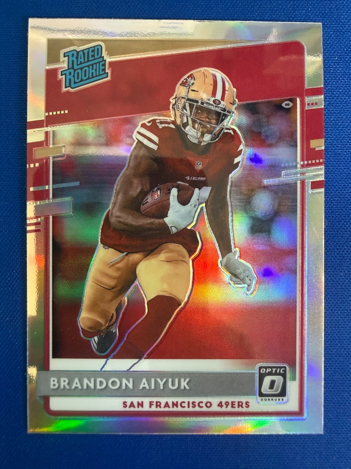 2020 Optic Brandon Aiyuk #169 Silver Holo RC!