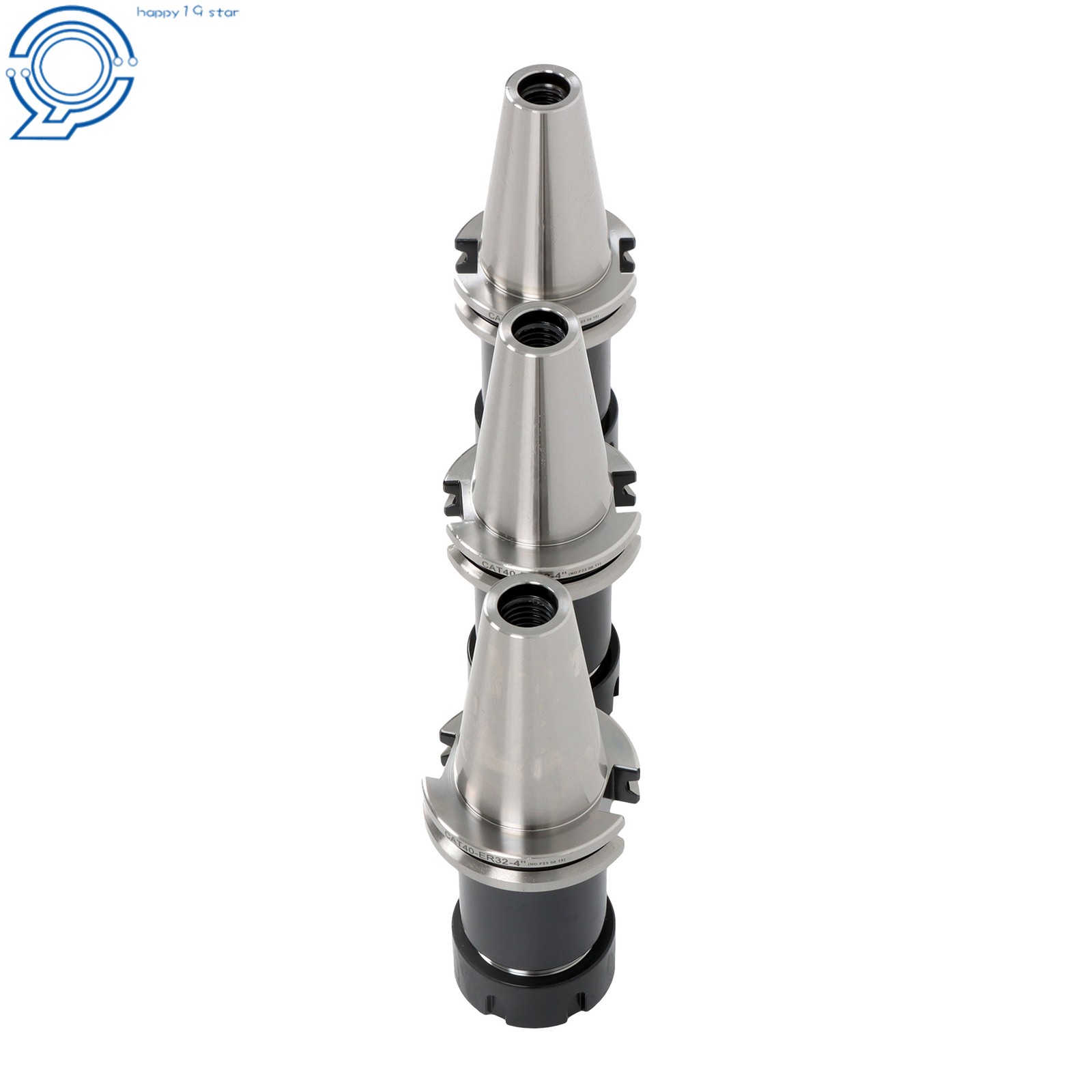 Precision High Speed CAT40-ER32-4 Collet Chuck Tool Holder 3pc G25 Balanced