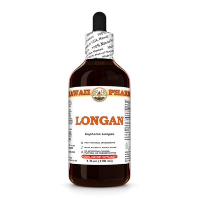 Longan (Euphoria Longan) Dried Peel Liquid Herbal Extract
