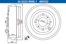 Tambour de frein Nissan NV200
