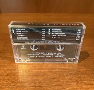 RARE Staind - tOrmenteD (1996) Cassette (1/400) Demo Album Nu