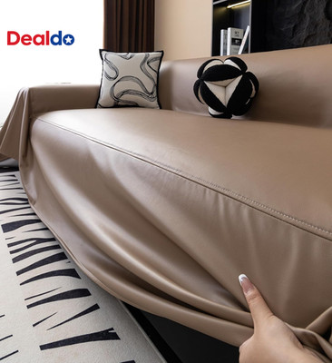 Waterproof Thick PU Leather Sofa Covers for Sectional Sofa Luxury Couch Cover fo