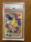 PSA 8 Pikachu 160/159 Crown Zenith Galarian Gallery Full Art Pokemon Card