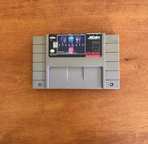 Stargate (Super Nintendo SNES) Authentic & Tested - Ships Fast Free Shipping