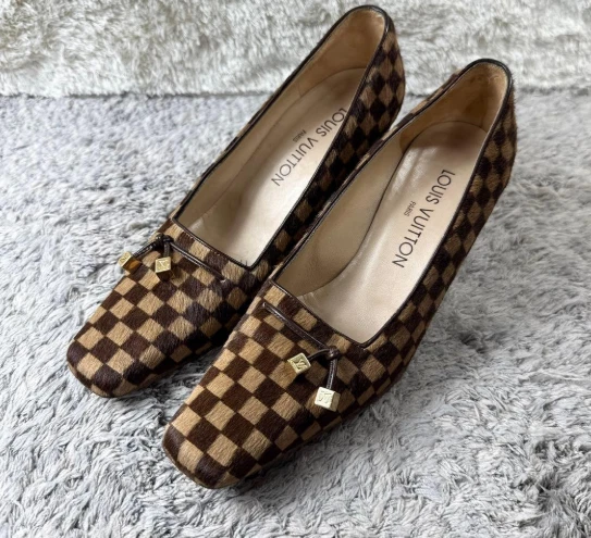 Louis Vuitton Damier Shoes In Women's Heels for sale | eBay