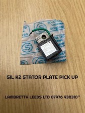 LAMBRETTA SIL  K2 PICK UP COIL  12 VOLT FOR STATOR PLATE. FREE POST. NEW